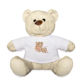 Louisiana Leopard-muster-karte - Teddy - Weiß - Vorne