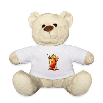 Cocktail - Teddy Bear - white - Front