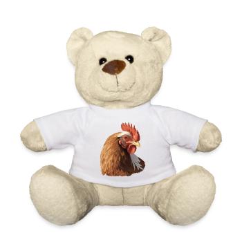 J’adore les poulets - Nounours - blanc - Devant