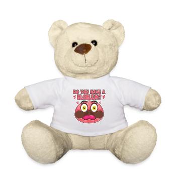 Costume de Blobfish - Visage de poisson Blob laid - - Nounours - blanc - Devant