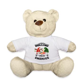 Rouler avec mes gnomies Gnome de Noël - Nounours - blanc - Devant