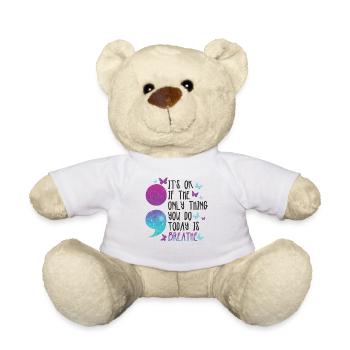 Suicide Prevention Awareness - Teddy Bear - white - Front