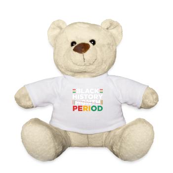 Monat der schBlack History Period Essential Tee - Teddy - Weiß - Vorne
