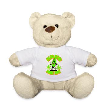 Cannabis Legalisierung Danke Karl Tee - Teddy - Weiß - Vorne