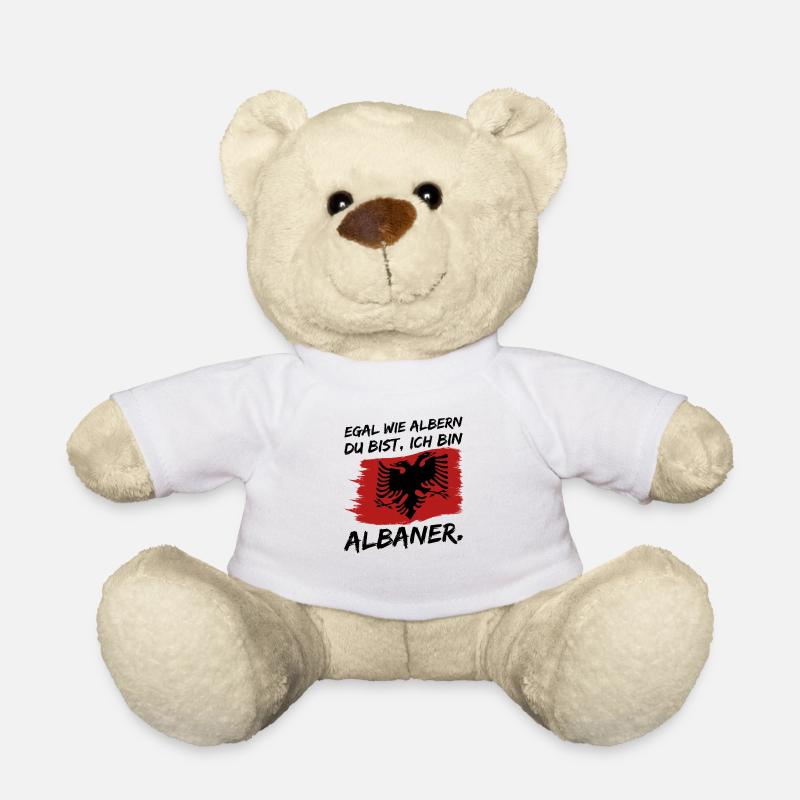 Albanien - Teddy - Weiß