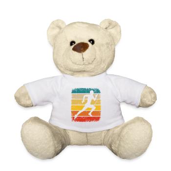 Vintage Square und Laufen - - Teddy - Weiß - Vorne