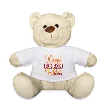 Happy Pumpkin Spice Season - Teddy Bear - white - Front