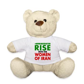 Rise with the women of iran - Nounours - blanc - Devant