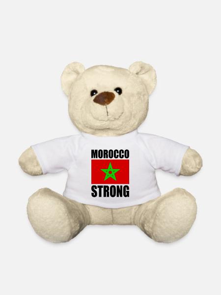 Morocco strong - Nounours - blanc