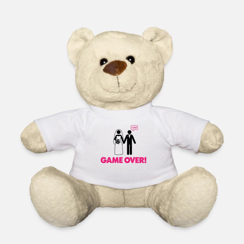 Fin du jeu. Je suis marié. - Nounours - blanc