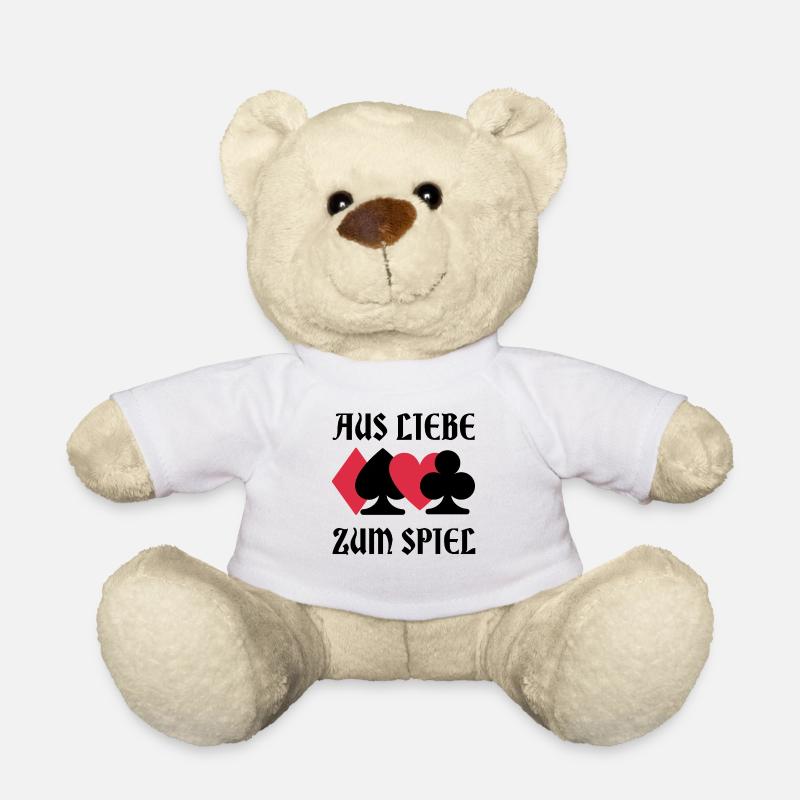 Skat Geschenkidee Toll super modern witzig lusig - Teddy - Weiß