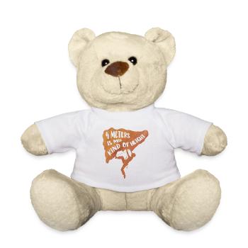 4 Meters Is My Kind Of Hight Climber Bouldering Cl - Teddy - Weiß - Vorne