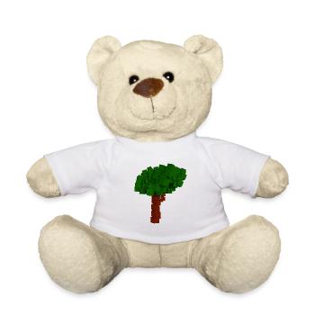 Blockchain Tree - Teddy Bear - white - Front