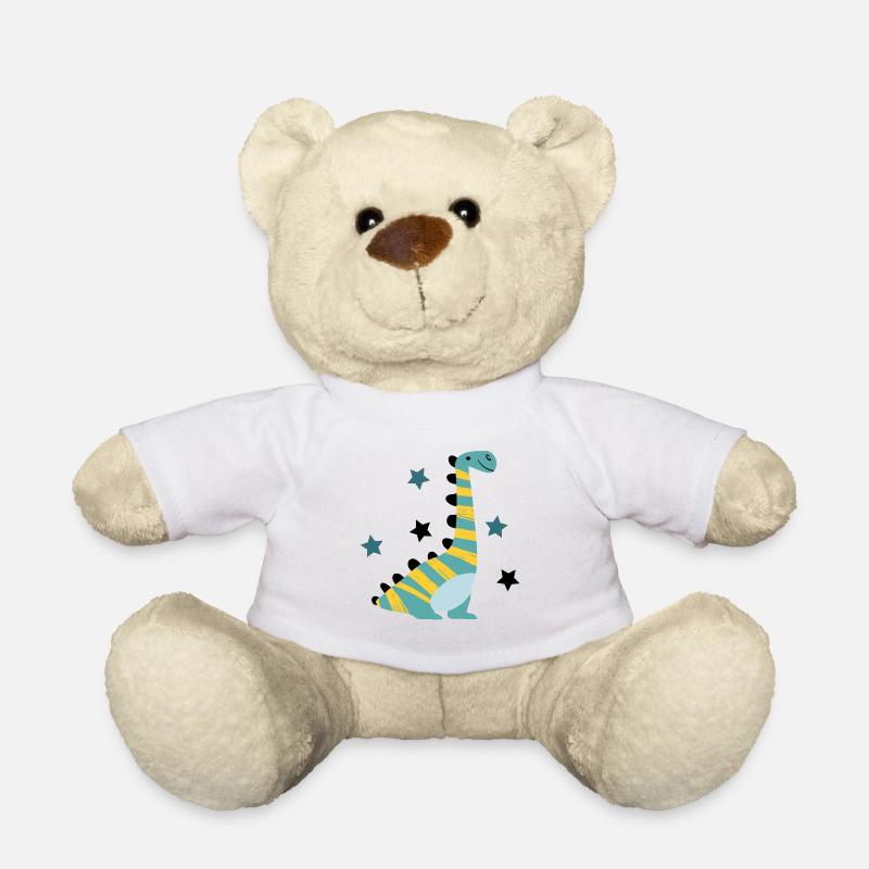 Dinosaur dinosaur - Teddy Bear - white