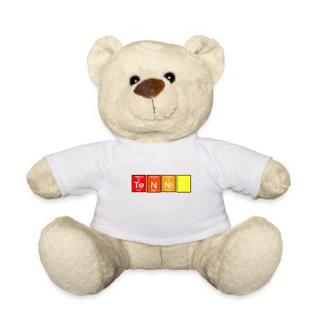 Le tennis - Nounours - blanc - Devant