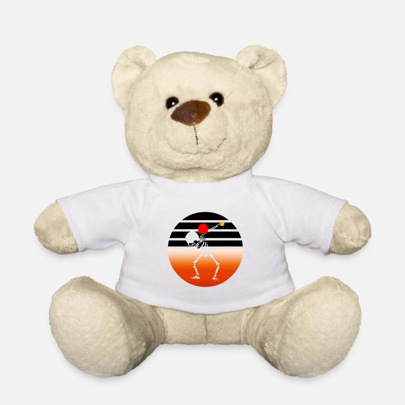 Tischtennis - Teddy - Weiß