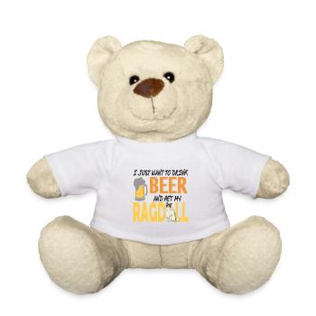 Chat Ragdoll - Nounours - blanc - Devant