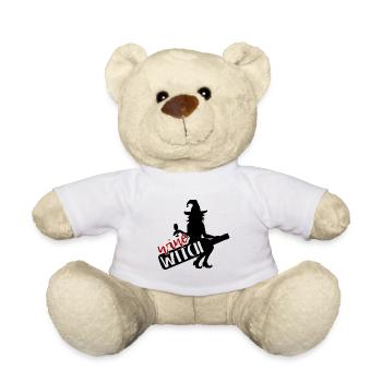 Wine Witch - Halloween Party - Teddy - Weiß - Vorne