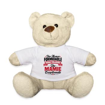 Une Maman formidable donne toujours une Mamie - Nounours - blanc - Devant