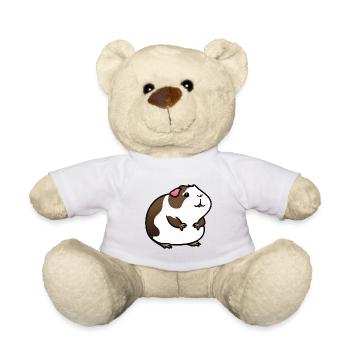 Juste un cochon d’Inde mignon - Nounours - blanc - Devant