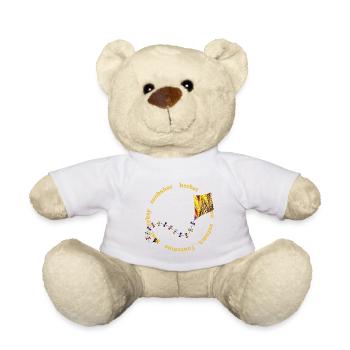 Autumn Dragon E 281 - Teddy Bear - white - Front