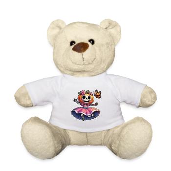 Drôle de princesse d’Halloween - Nounours - blanc - Devant