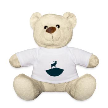 Elch - Teddy - Weiß - Vorne