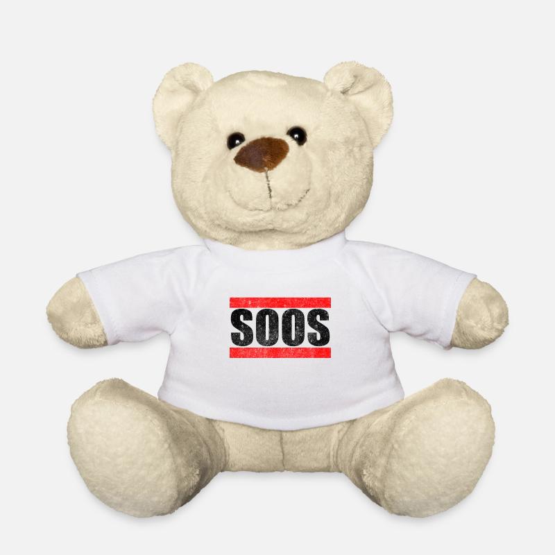 Soos Sees Saas Youtube-Kacke Detlef Davis Geschenk - Teddy - Weiß