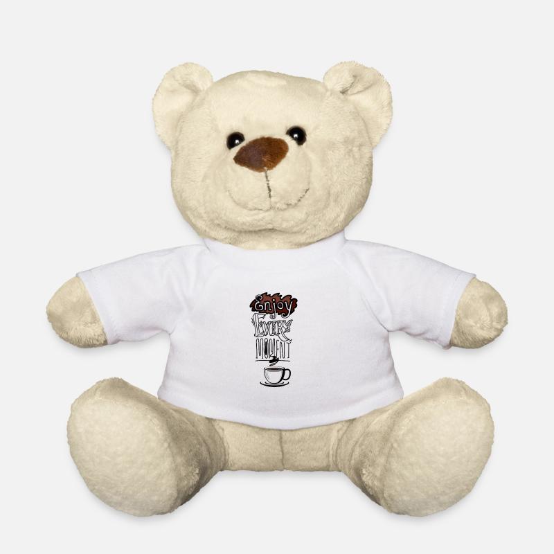 kaffe Tasse Warm Liebe - Teddy - Weiß