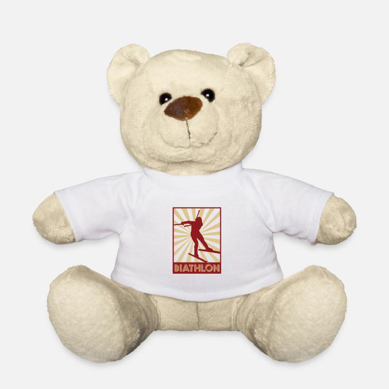 biathlon - Nounours - blanc