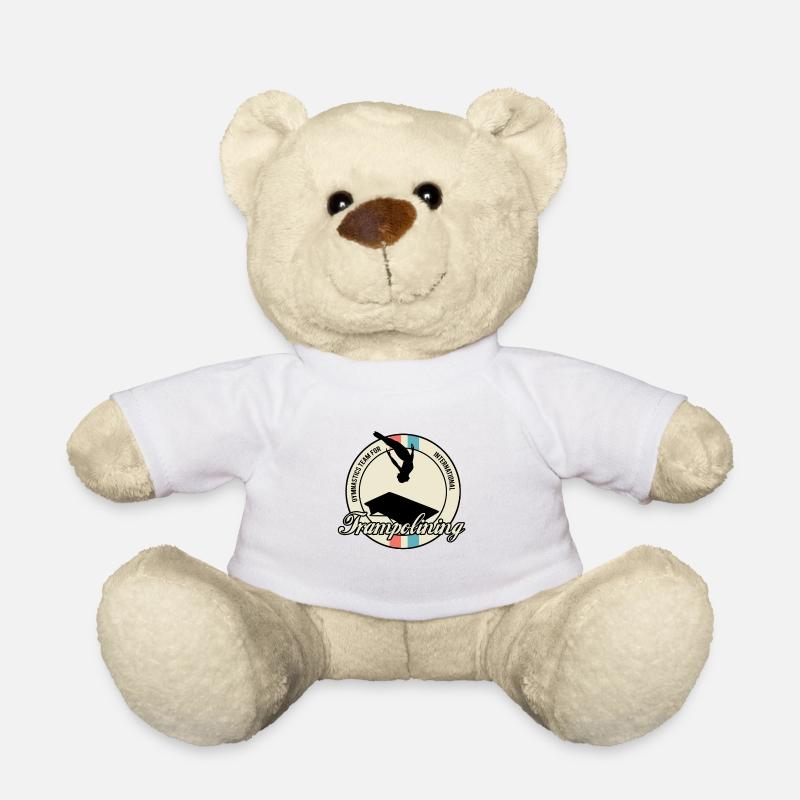trampoline de trampoline - Nounours - blanc