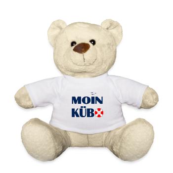 Moin Kübo Kühlungsborn Ostsee Geschenk - Teddy - Weiß - Vorne