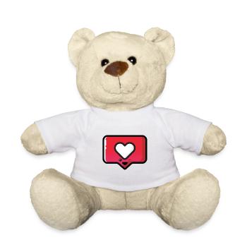 Like me - Teddy Bear - white - Front