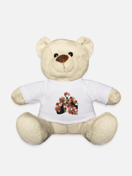 Lunge | Rosen | Vintage | Festival - Teddy - Weiß