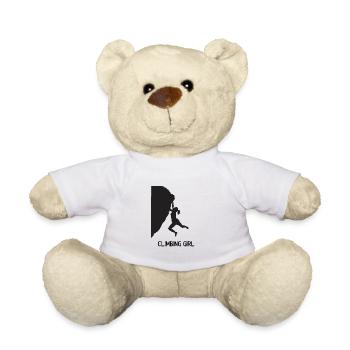 Fille d'escalade escalade - Nounours - blanc - Devant