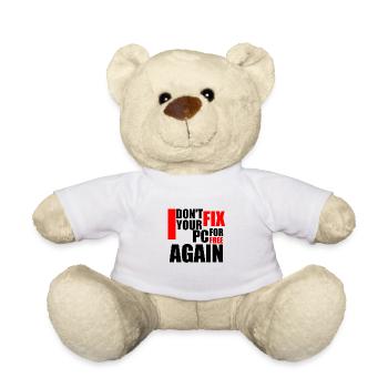 PC FIX - Nounours - blanc - Devant