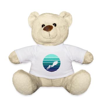 Diving diver sea diver divas - Teddy Bear - white - Front