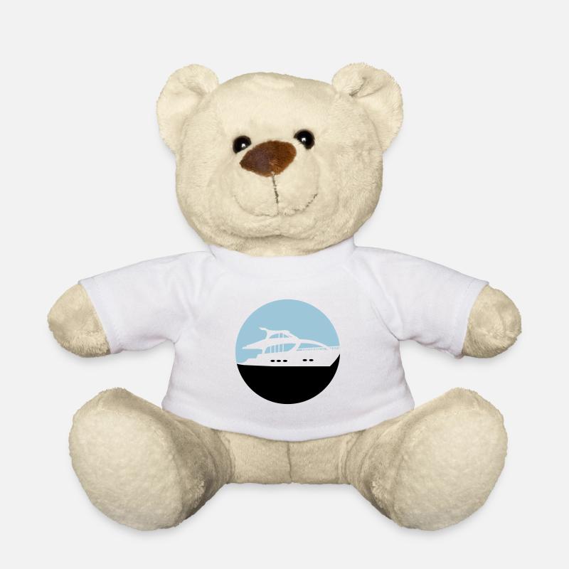 yacht - Nounours - blanc