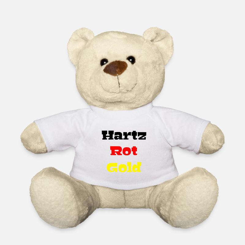 hartz 4 - Teddy - Weiß