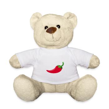 Scharfe Chilly - Teddy - Weiß - Vorne