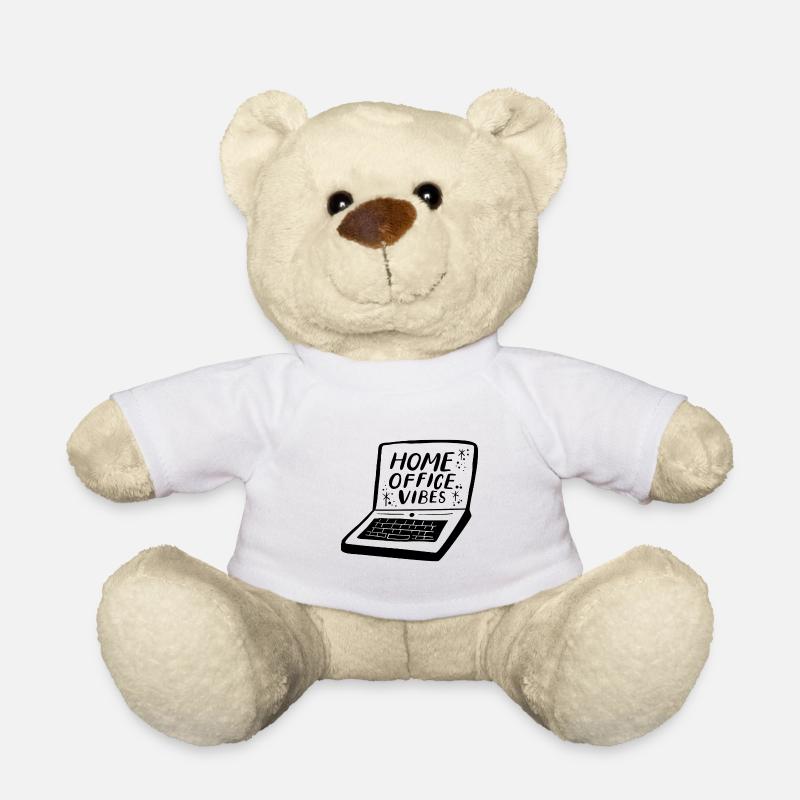 Home Office Vibes - Teddy - Weiß