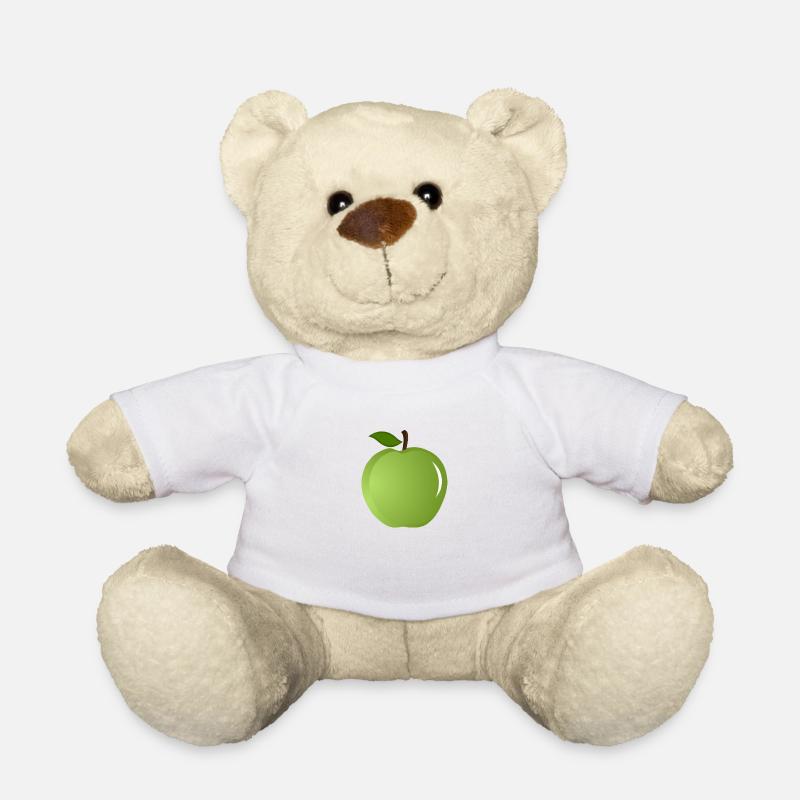 Apple - Teddy Bear - white