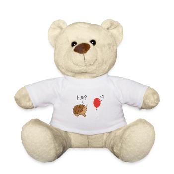 Étreinte? Non! - Nounours - blanc - Devant