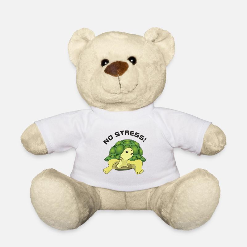 no stress - Teddy - Weiß