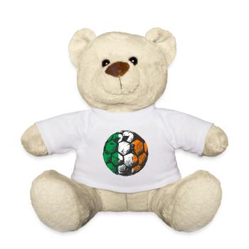 Irland Flagge Vintage Irische Fahne Dublin - Teddy - Weiß - Vorne