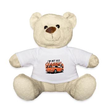 Je ne suis pas vieux, je suis un classique. - Nounours - blanc - Devant