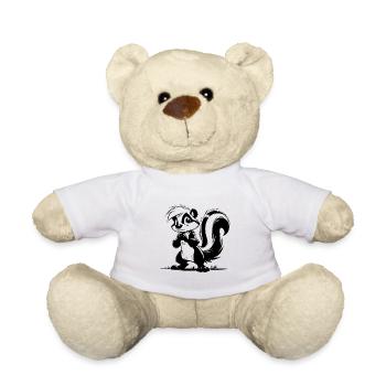 Skunk Enfants Bébé Dessin - Nounours - blanc - Devant