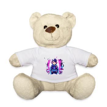 Le jeu est ma vie - Nounours - blanc - Devant