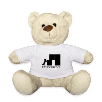 Pousseurs de pixels et fiers de cela ! - Nounours - blanc - Devant