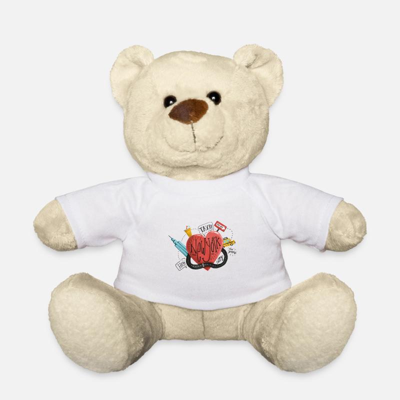 new york - Teddy - Weiß